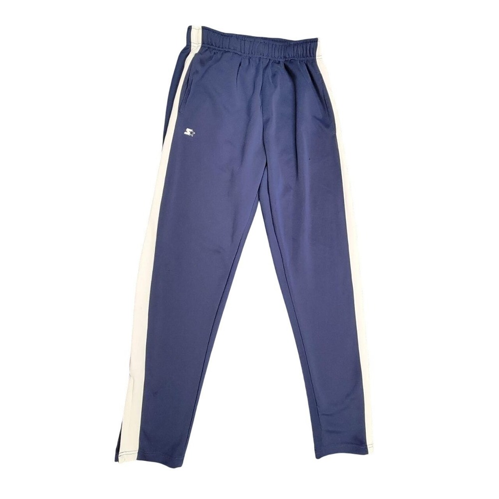 Starter Track Pants Mens Medium Blue Athletic Joggers Training Retro‎ 90s Style